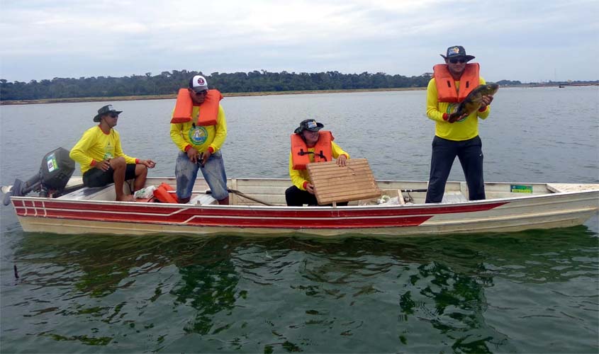 O XII Topas - Campeonato de Pesca Amadora vai capturar espécies predatórias no Lago de Samuel