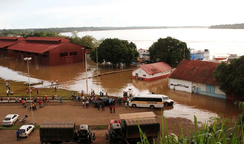 Enchente do Madeira: Prefeitura decreta Estado de Alerta no município de Porto Velho 