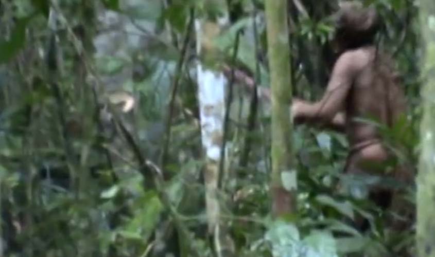 Novas imagens incríveis de último sobrevivente de tribo da Amazônia