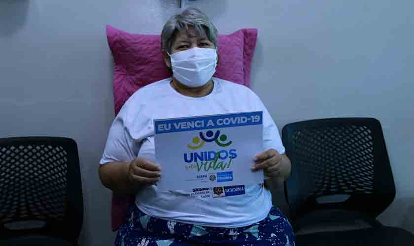 Terceiro paciente do Mato Grosso do Sul em tratamento da covid-19 em Rondônia recebe alta hospitalar