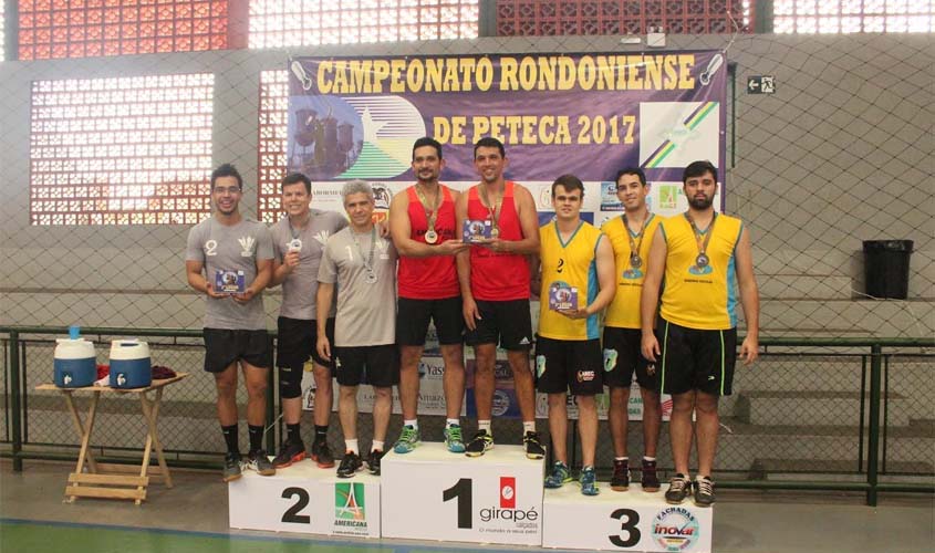 Atletas de Cacoal conquistam a 1ª etapa do Campeonato Rondoniense de Peteca 