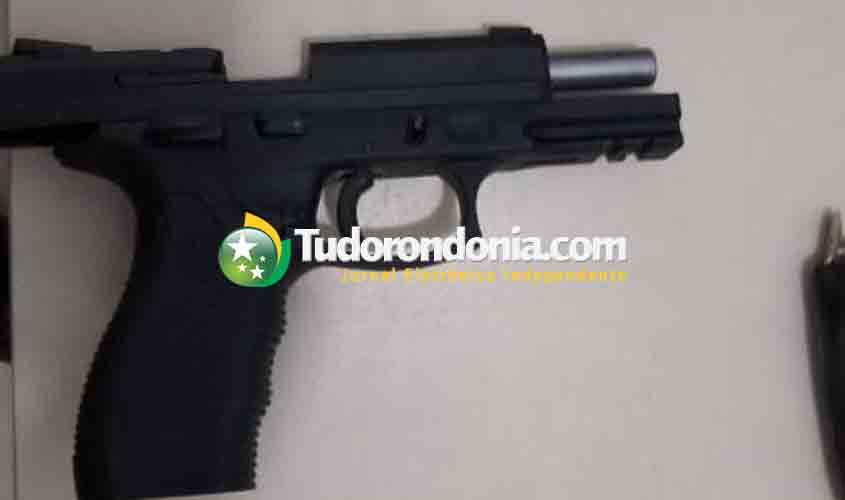 Homem é preso após dar tiro durante briga em acidente de trânsito