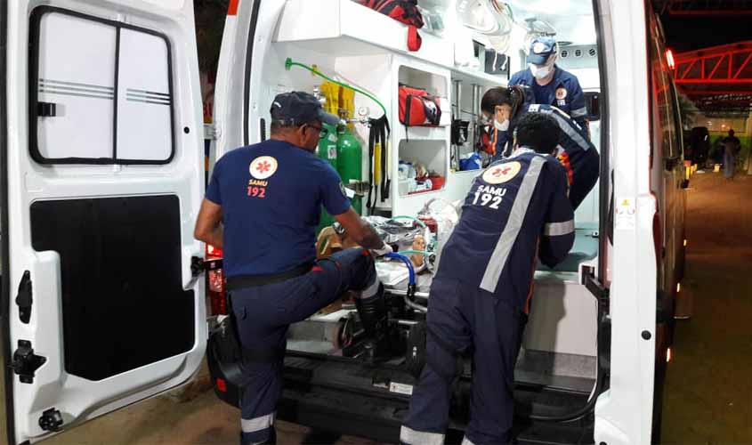 Homem leva golpe de facão no pescoço e agressor é preso e confessa crime