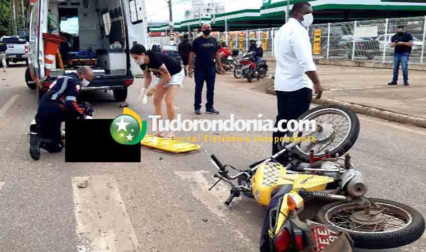 Morre no hospital mototaxista que bateu em caminhonete na capital