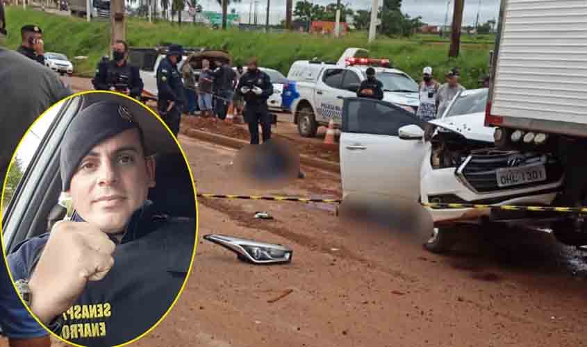 Policial que enfrentou e trocou tiro com bandidos em Cacoal, é natural de Theobroma