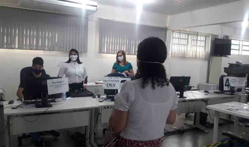 Detran Rondônia volta a atender o público de forma presencial com horário agendado