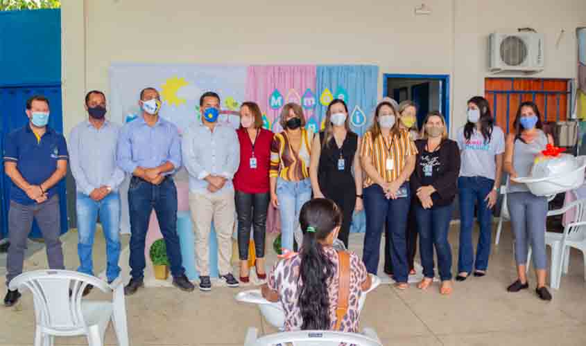 Programa “Mamãe Cheguei”beneficia famílias