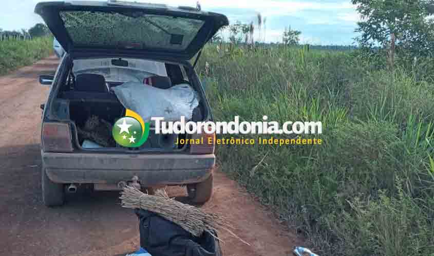 Motorista é executado com 15 tiros na zona rural de Candeias do Jamari enquanto trocava pneu de carro