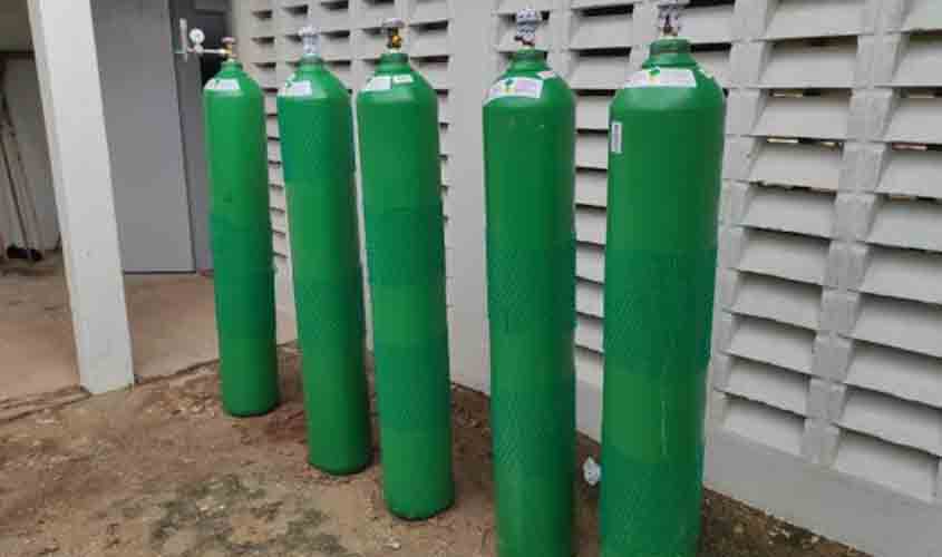 Governo de Rondônia envia cilindros de oxigênio à Zona da Mata e Vale do Guaporé