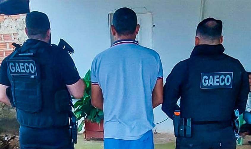 MPRO cumpre mandado de prisão preventiva contra acusado de homicídio duplamente qualificado em Cujubim Grande