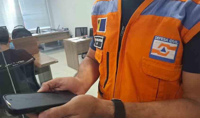 Defesa Civil disponibiliza número de WhatsApp para cidadãos afetados pela cheia