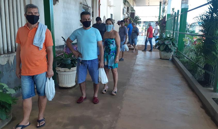 Semusa oferece vacina a caminhoneiros e profissionais de segurança e salvamento