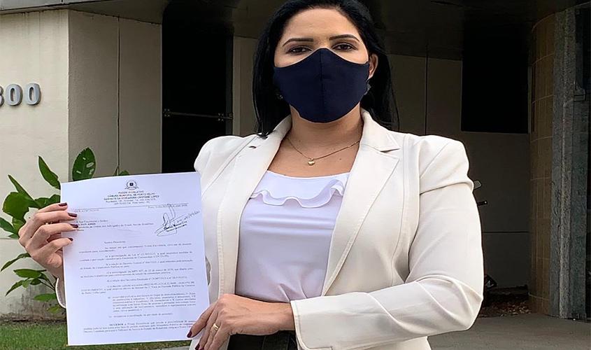 Cristiane Lopes cobra mais segurança nas Unidades de Saúde e Hospitais da Capital