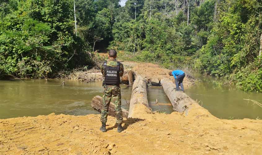 Polícia Federal realiza ações na TI Karipuna