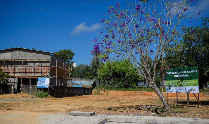 Prefeitura inicia construção de espaço público para realização de velórios