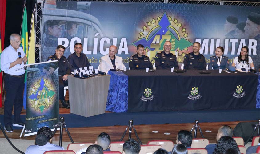 Secretaria de Estado de Comunicação é homenageada em solenidade da PMRO e destaca o Dia da Imprensa