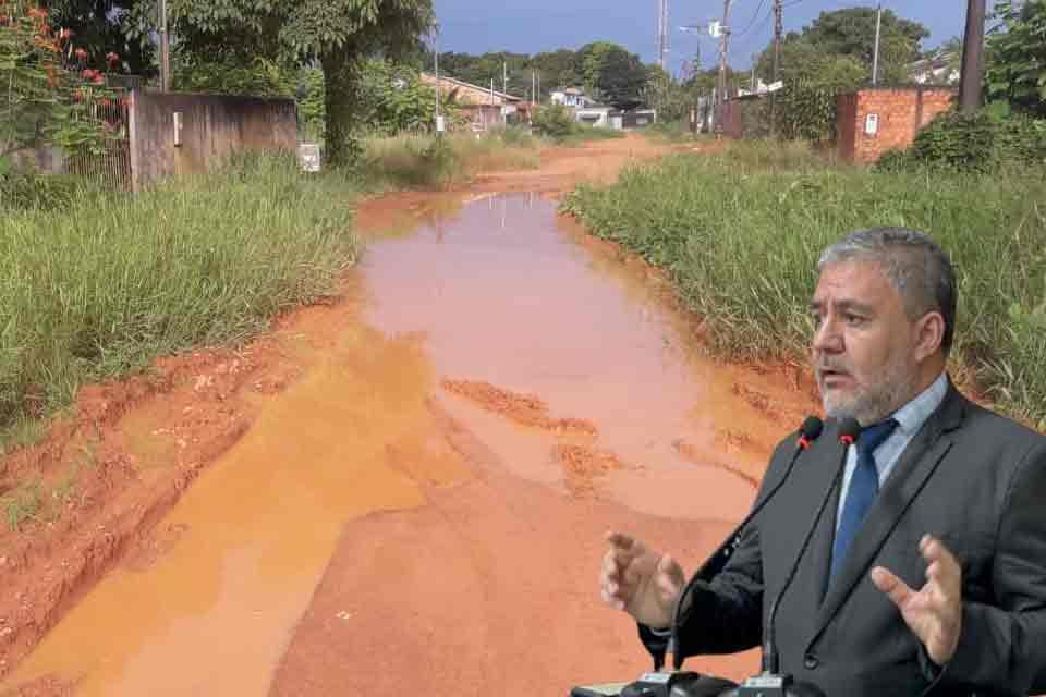 Vereador Everaldo Fogaça solicita tapa-buracos e recapeamento na Rua Teodora Lopes, no bairro São Francisco
