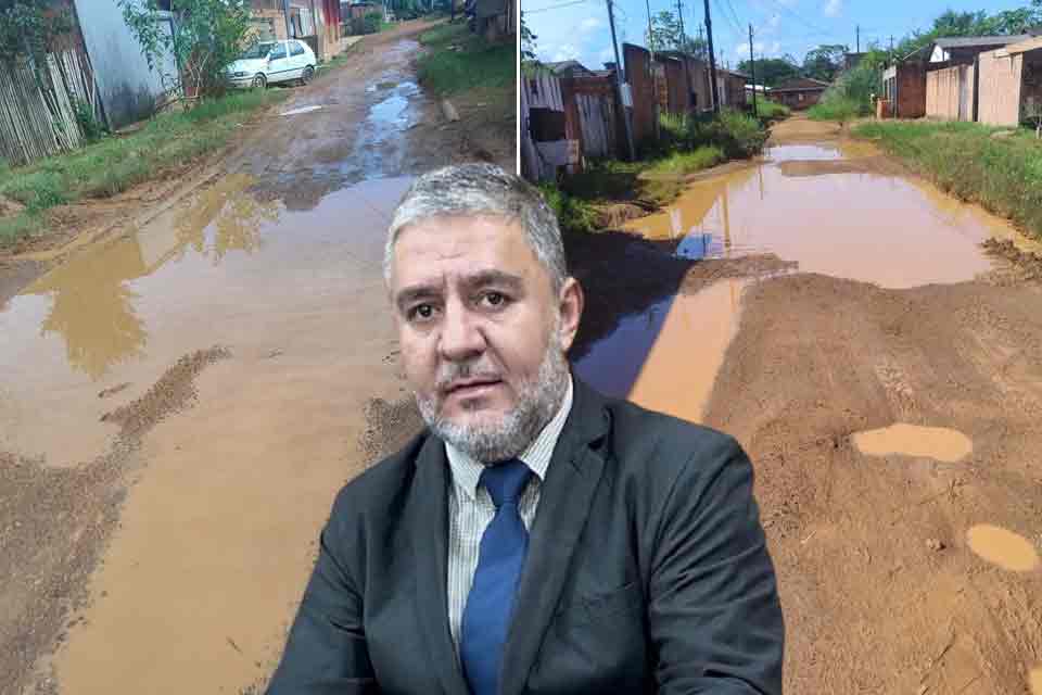 Fogaça pede recuperação de via no Bairro Novo Horizonte após desabafo de morador: “Meu carro vive na oficina por conta dos buracos”
