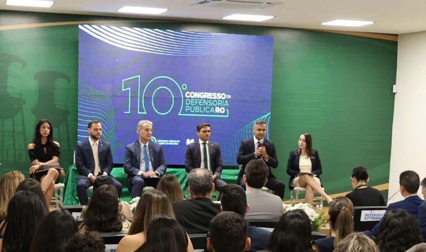 Defensoria Pública é homenageada em evento do MPRO