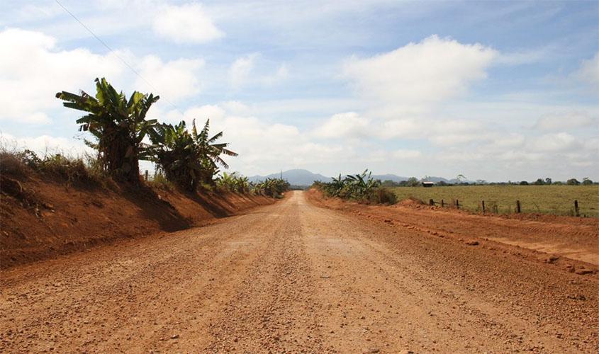 Governo de Rondônia recupera mais 33 quilômetros da RO-135 entre Alvorada e Castanheiras