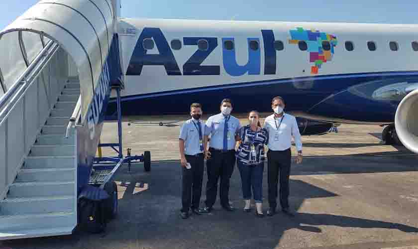 Azul volta a operar em Ji-Paraná hoje