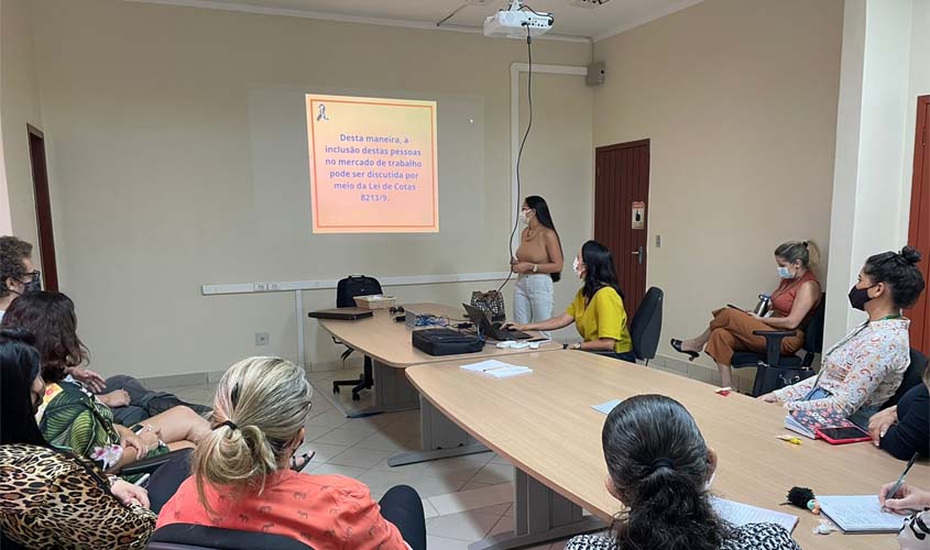 Autismo e vida profissional é tema de palestra no TJRO