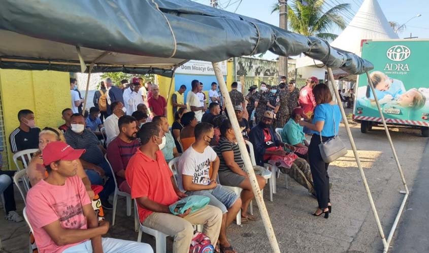 Porto Velho promove mutirão de atendimento à população em situação de rua