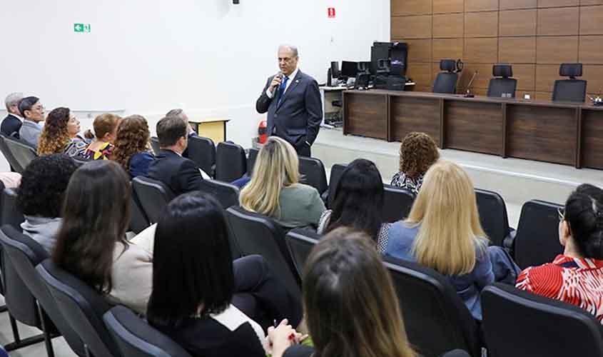 Presidente do TJRO realiza reunião de alinhamento com juízes(as) da Capital