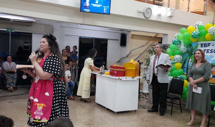 Igreja Evangélica Assembleia de Deus promove Escola Bíblica de Férias
