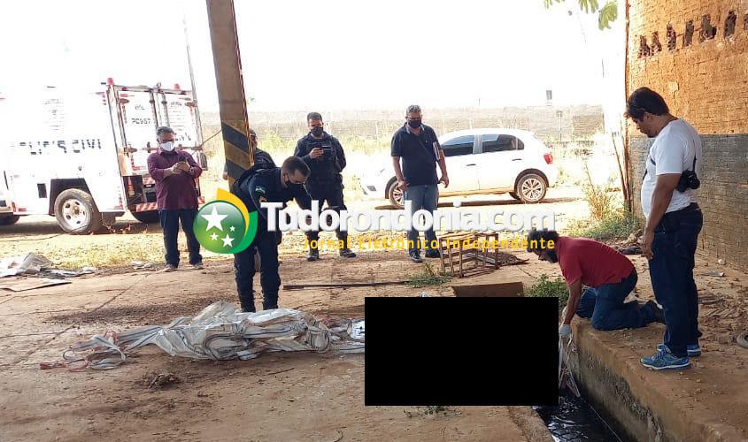 Corpo de homem em avançado estado de putrefação é encontrado na antiga empresa de ônibus Rio Madeira