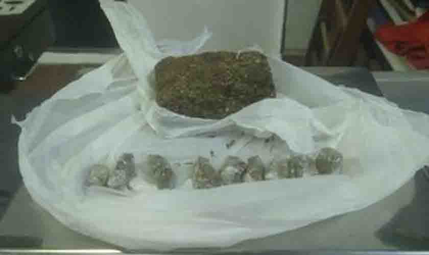 Droga é apreendida em Ariquemes com adolescente