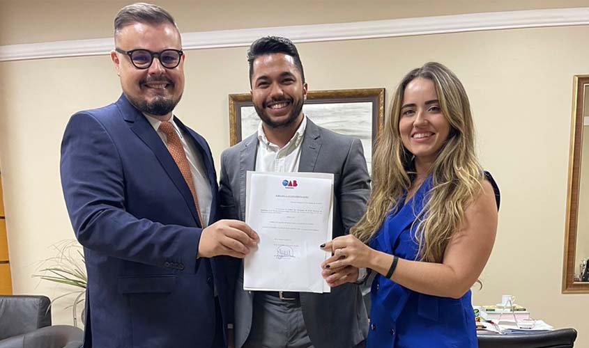 Conselheiro Danilo Henrique Alencar é nomeado para o cargo de corregedor-geral adjunto da OABRO