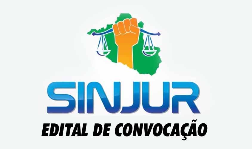 SINJUR - EDITAL DE CONVOCAÇÃO Nº 007/2020