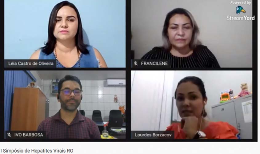 Ciclo de palestras do II Simpósio de Hepatites Virais alcança mais de 2.300 participantes