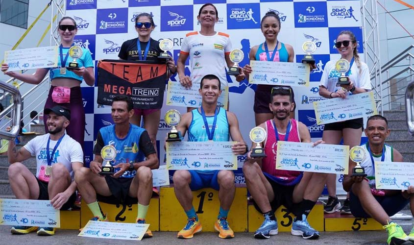 3ª Corrida da Democracia premiará atletas com até R$ 6 mil