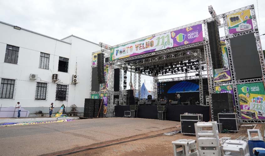 Porto Velho prepara programação especial pelos 111 anos