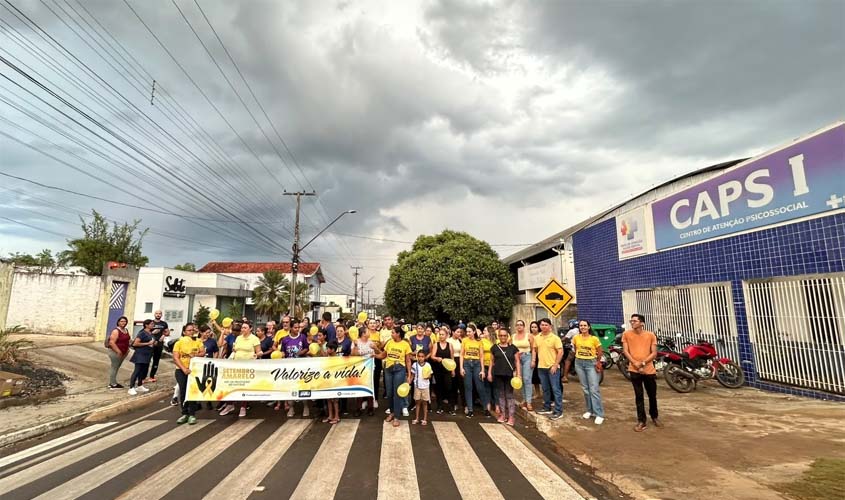 Caminhada pela Vida encerra Setembro Amarelo
