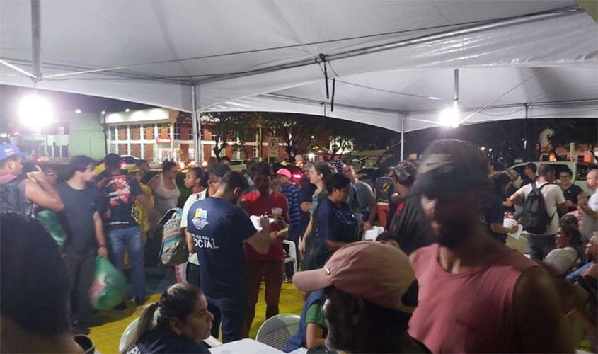 Projeto Tenda Social atende população em situação de rua