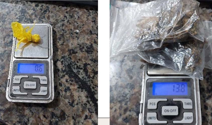 Homem é preso por tráfico de drogas pela PM