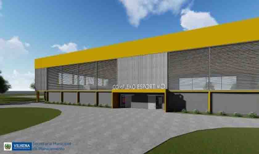 Licitação realizada: complexo esportivo