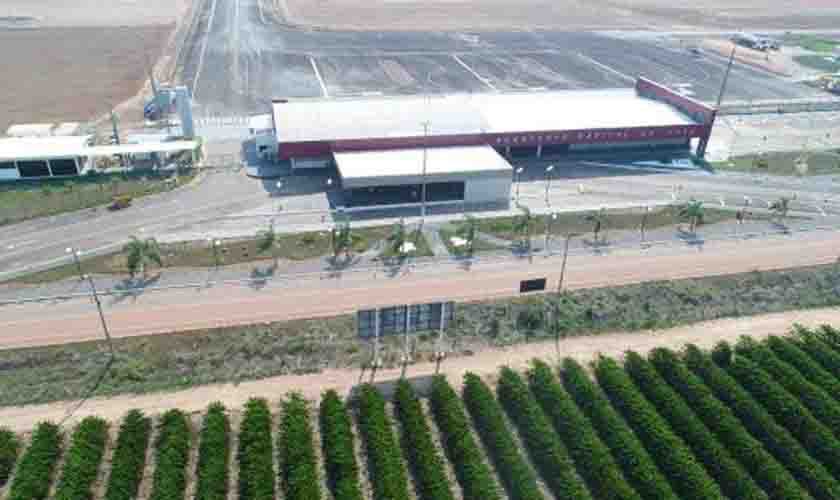Com recursos federais, novo terminal de passageiros do Aeroporto de Cacoal é inaugurado