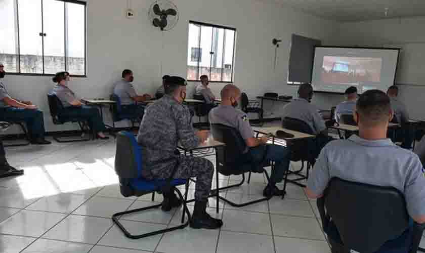 PMRO realiza solenidade inaugural do início das aulas do Curso de Formação de Sargentos