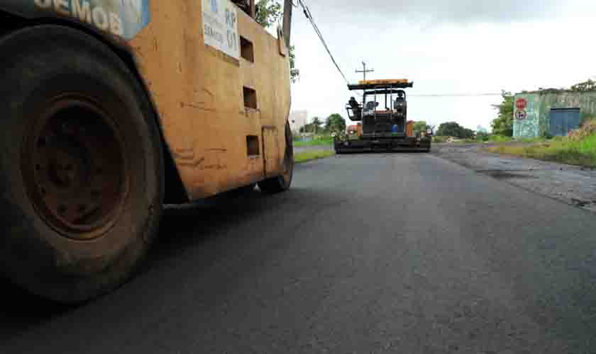 Obras de infraestrutura acontecem em oito localidades de Porto Velho nesta quarta-feira (1)