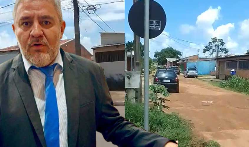 Moradores esperam pavimentação há mais de 20 anos e Fogaça cobra SEINFRA no Igarapé