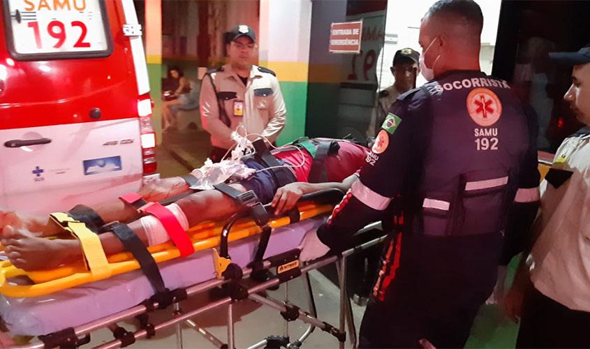 Dupla encapuzada abre fogo contra dois homens na zona leste de Porto Velho