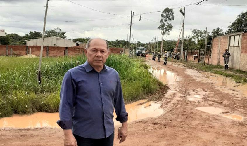 Deputado Coronel Chrisóstomo pressiona Energisa