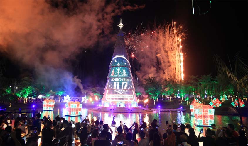 Decoração do Parque da Cidade segue até 11 de janeiro
