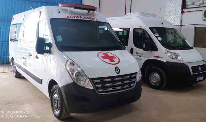 Deputado Anderson destina ambulância UTI, através de emenda individual, para atender o Distrito de Extrema e região da Ponta do Abunã