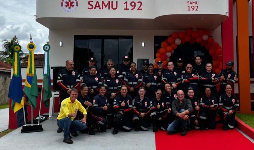 Novo prédio do SAMU é inaugurado em Machadinho d’Oeste