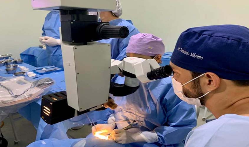 Idosos voltam a enxergar em mutirão de cirurgia de catarata em Porto Velho